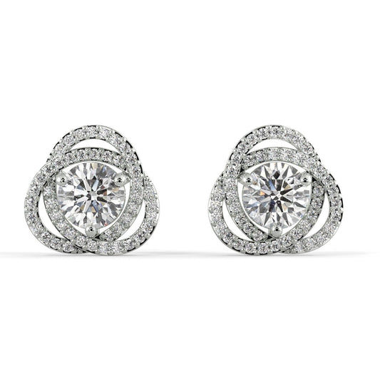 Twisted Together Jacket Earrings