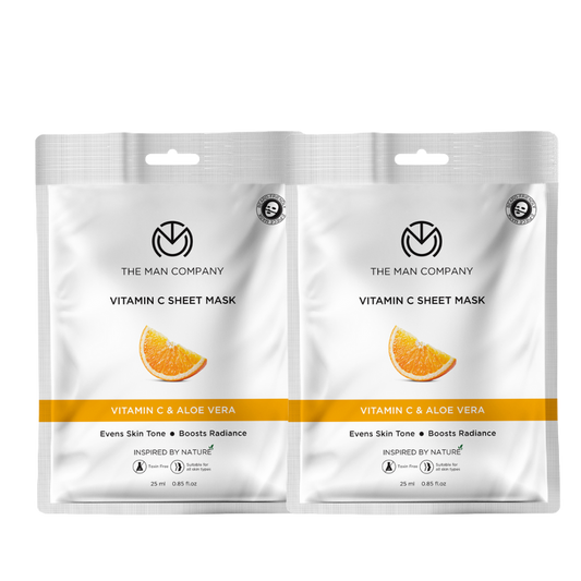 Vitamin C Sheet Mask | Vitamin C & Aloe Vera (Multi Packs)