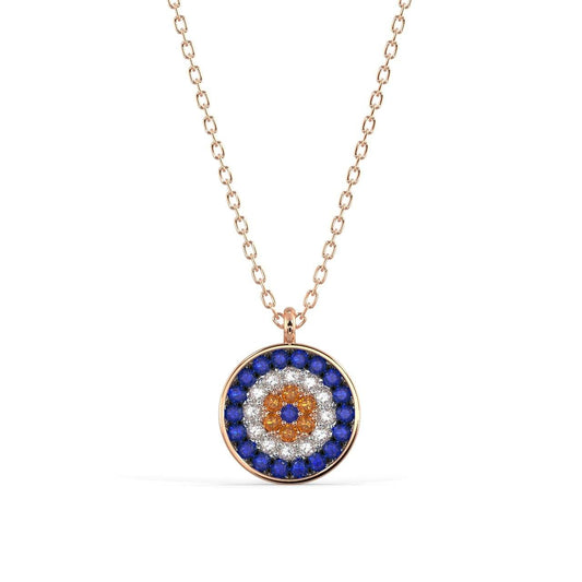 Ward Off Evil Eye Pendant Necklace