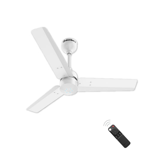Atomberg Renesa 900mm 3 Blades Ceiling Fan with Remote (White)