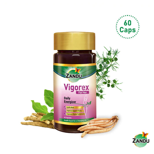 Vigorex For Her Capsules | Remedy for Vigour, Vitality & Performance (60 Caps)